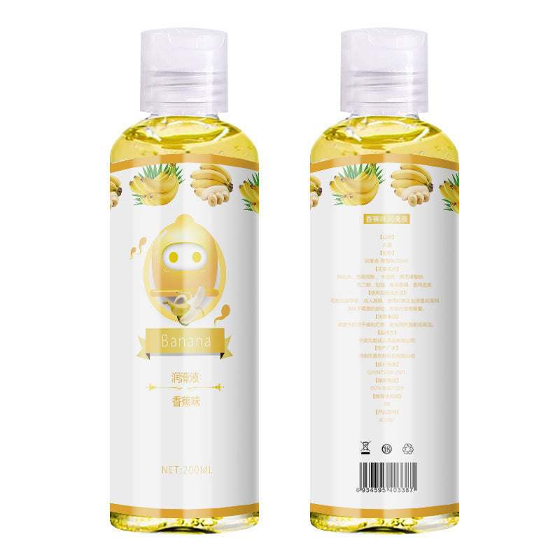 Home Fashion Strawberry Cherry Banana Lubricant